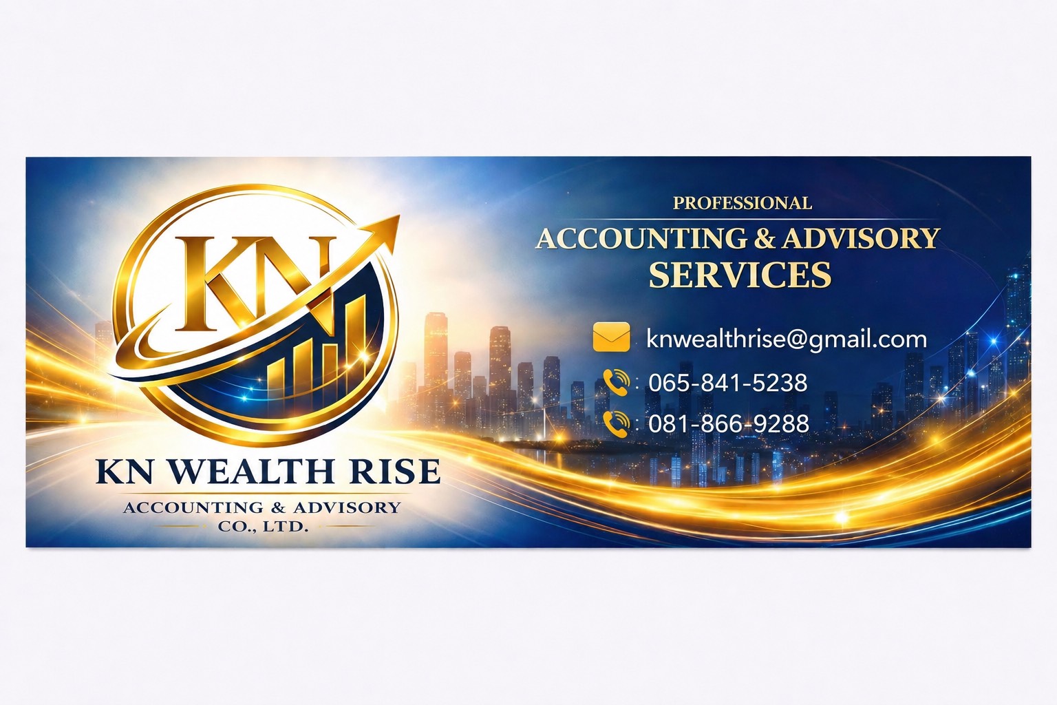 KN Wealth Rise Logo
